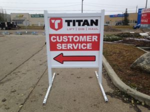 rental sign outdoor