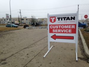 rental signs outdoor