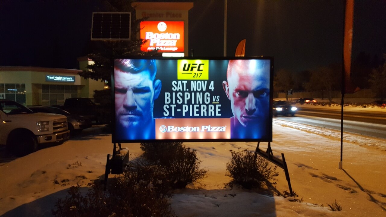 Barrie Portable Sign