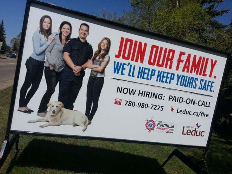 Portable Sign Rentals Leduc