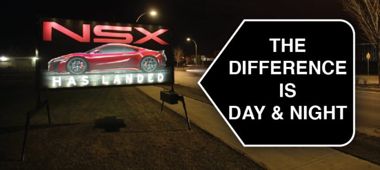 Portable Sign Rental Edmonton