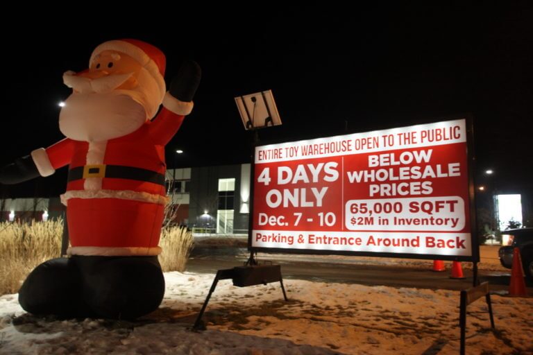 Edmonton Portable Roadside Sign Rentals