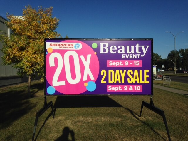 Roadside Sign Rentals Edmonton
