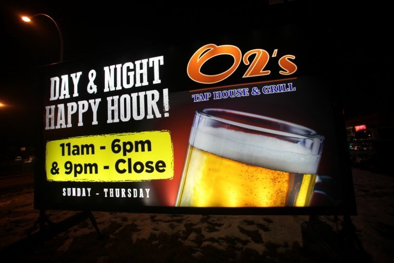 Mini Billboard Rental Signs