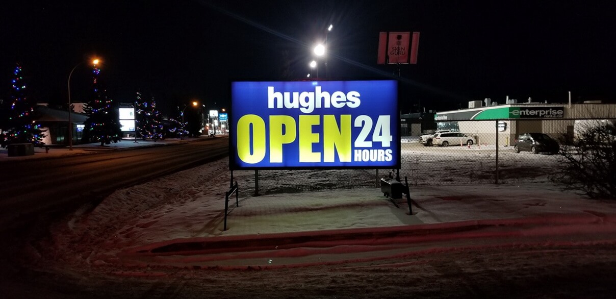 Edmonton Temporary Signs