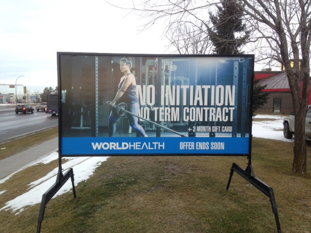 Roadside Sign Rental