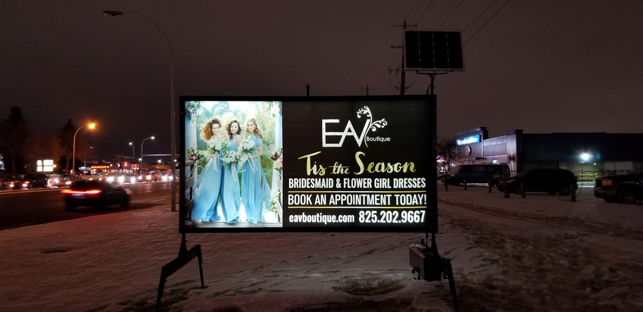 Lloydminster Light Up Portable Signs