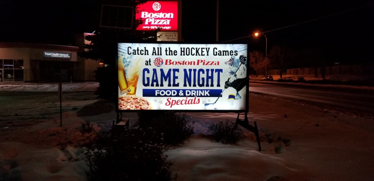 Mobile Sign St. Albert