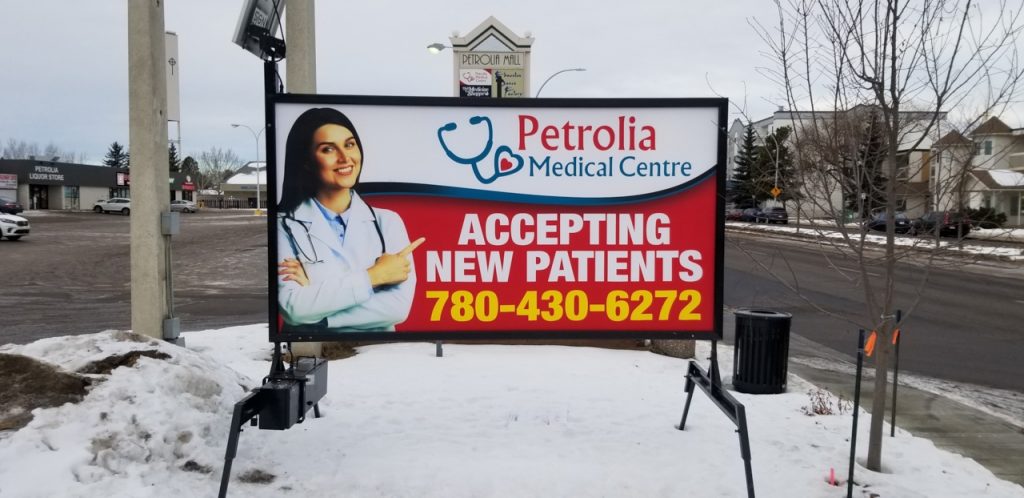 Mini-Billboard Sign