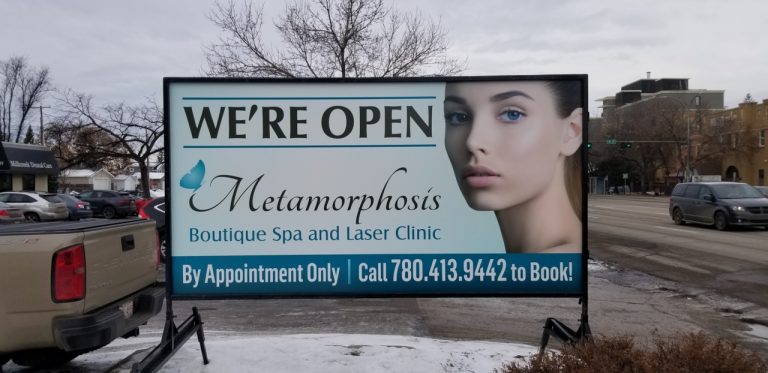 Mini Billboard Signs Edmonton