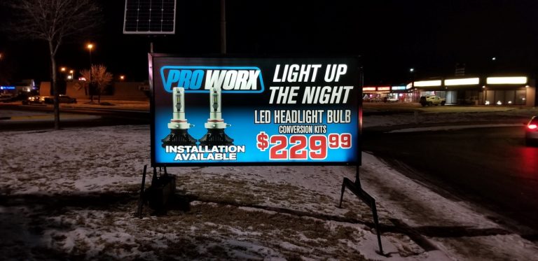 Backlit Mini Billboards