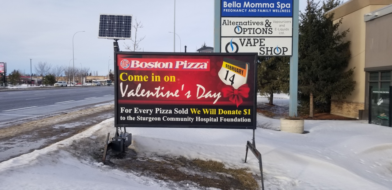 Portable Business Sign