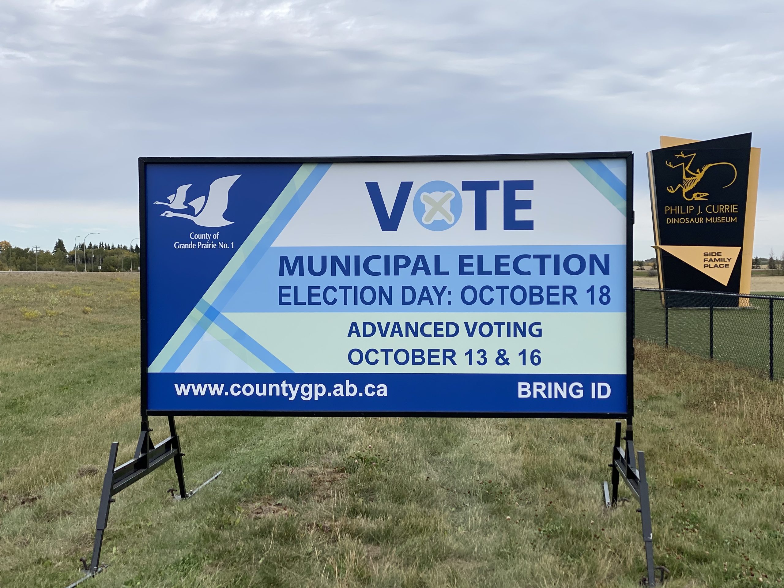 Grande Prairie mobile Sign