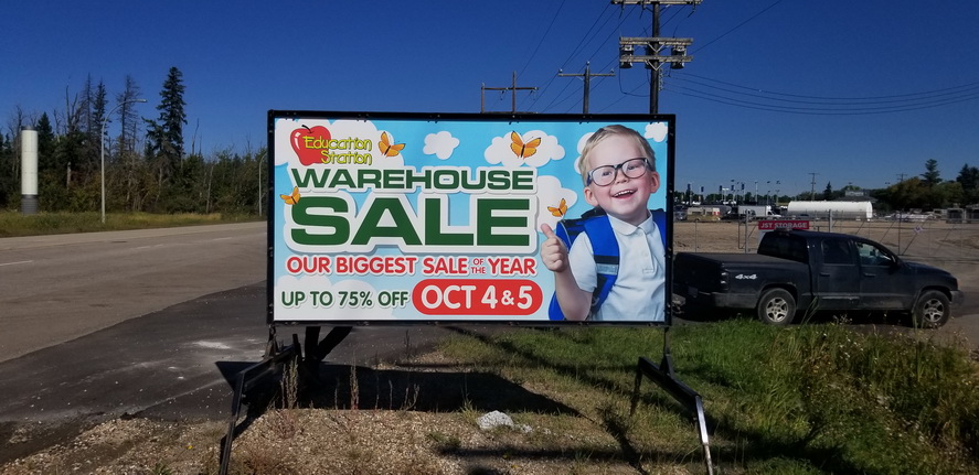 Moose Jaw mobile sign