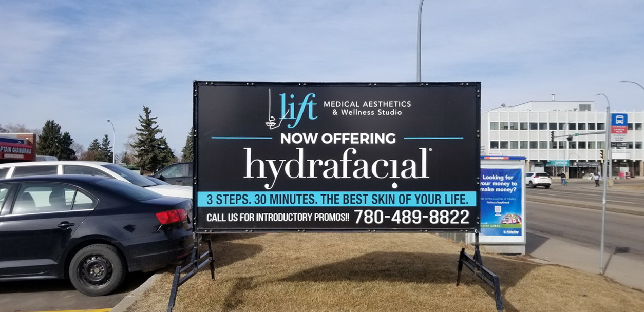 Temporary Sign Rentals