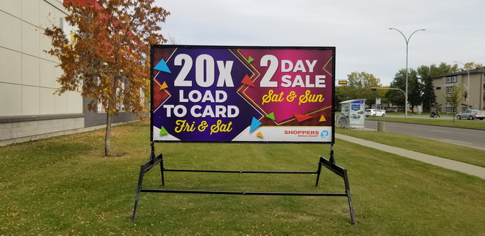 Winnipeg mobile sign