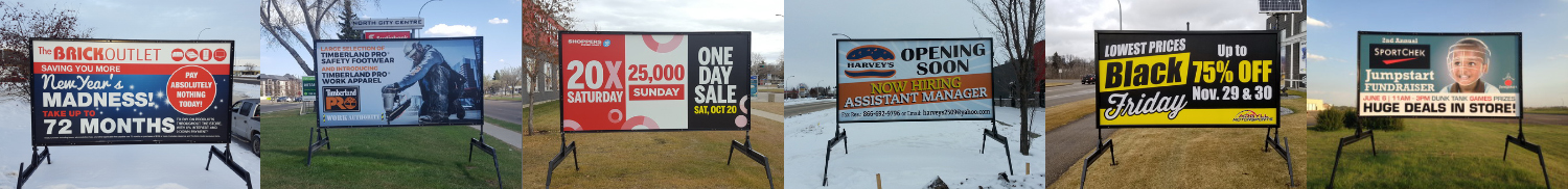 portable sign bylaws