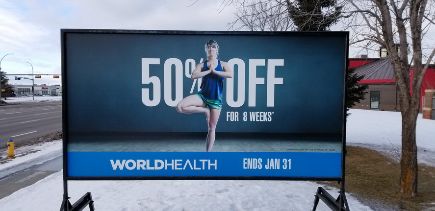 calgary mini billboard