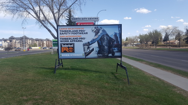 fort mcmurray mobile sign