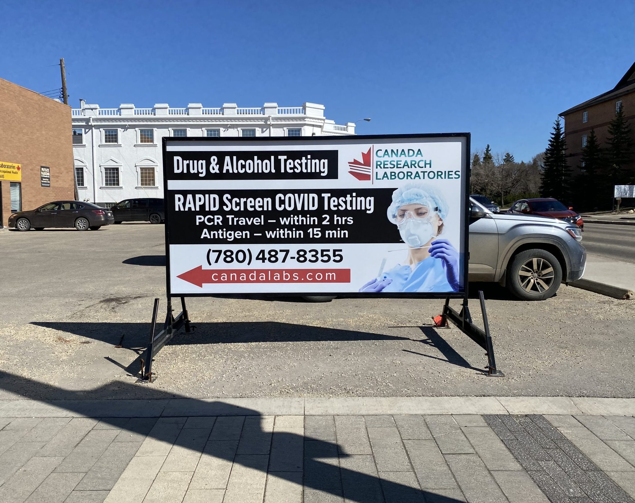 grande prairie mobile portable sign
