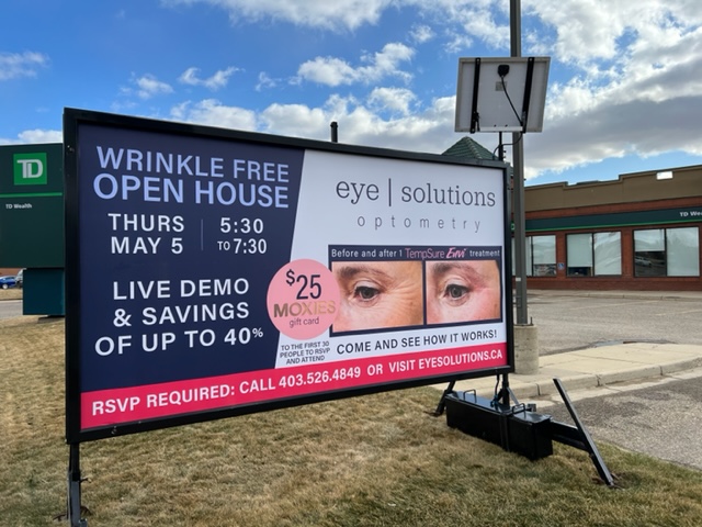 medicine hat road sign