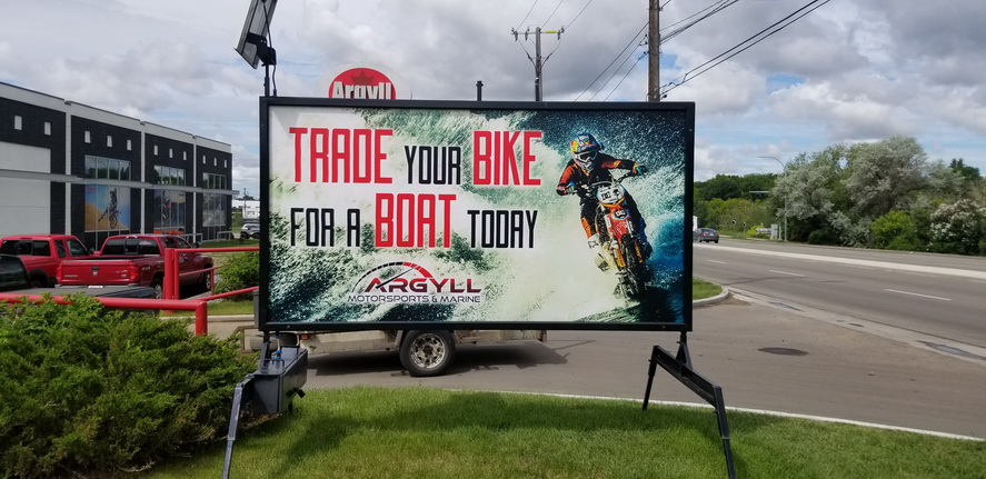 vaughan portable sign