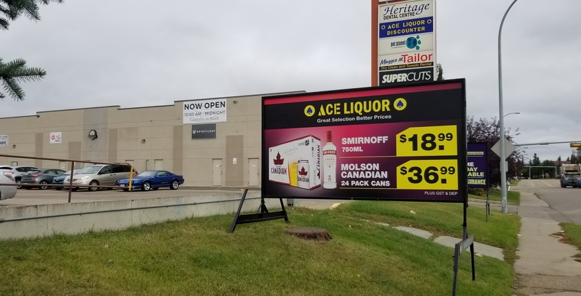business sign advertising