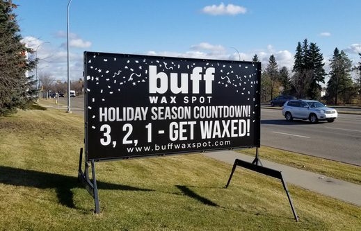 portable sign rental