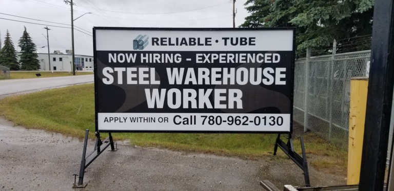 Mobile Advertising Sign