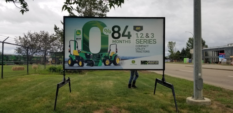 Mobile Advertising Signs