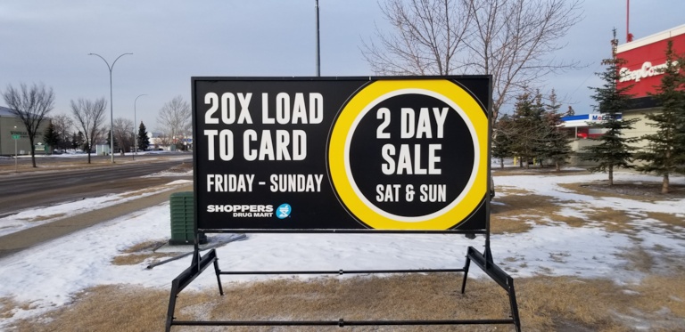 Penticton Rental Sign