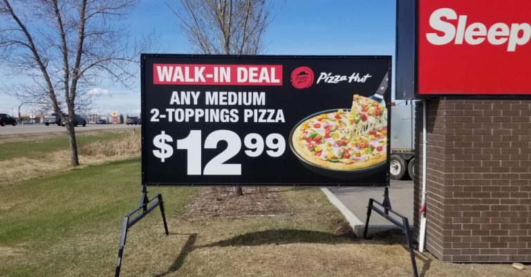 Sign Rental Edmonton