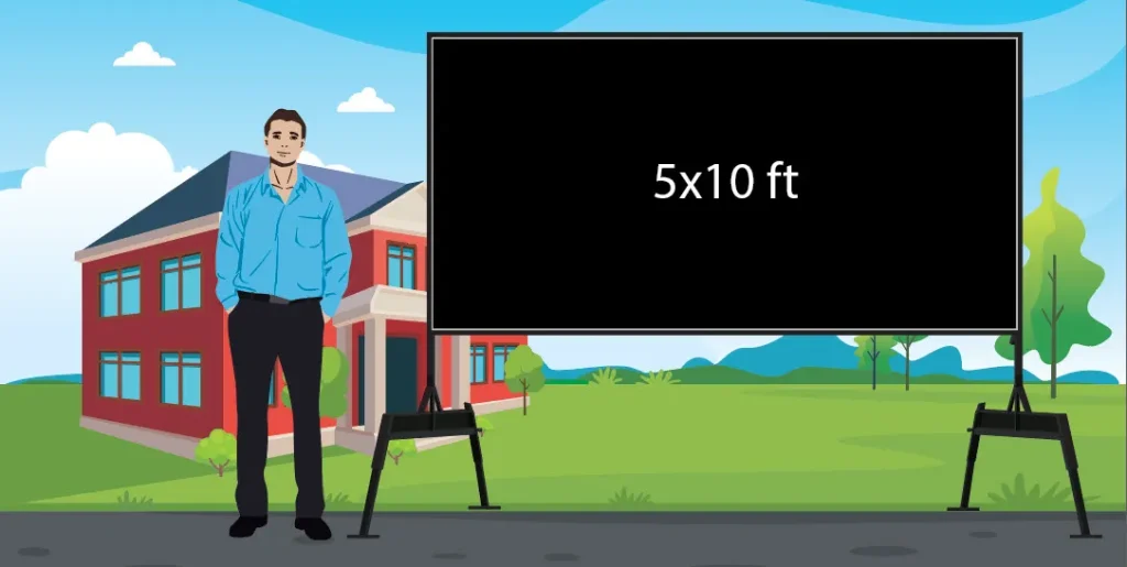 5×10 Foot Sign
