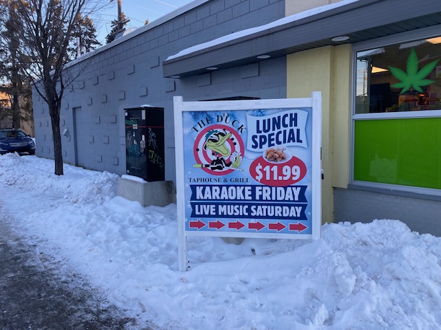 Business Advertising Sign