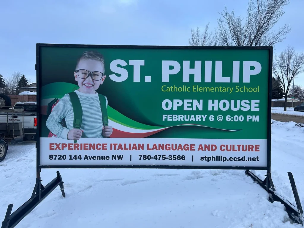 Lacombe Portable Signs