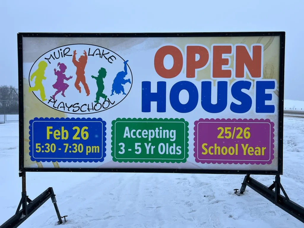 Lethbridge Portable Sign