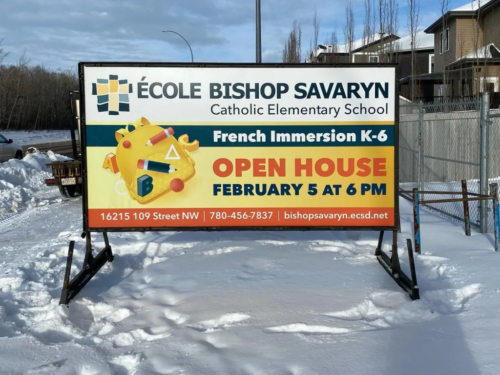 Portable Signs Medicine Hat