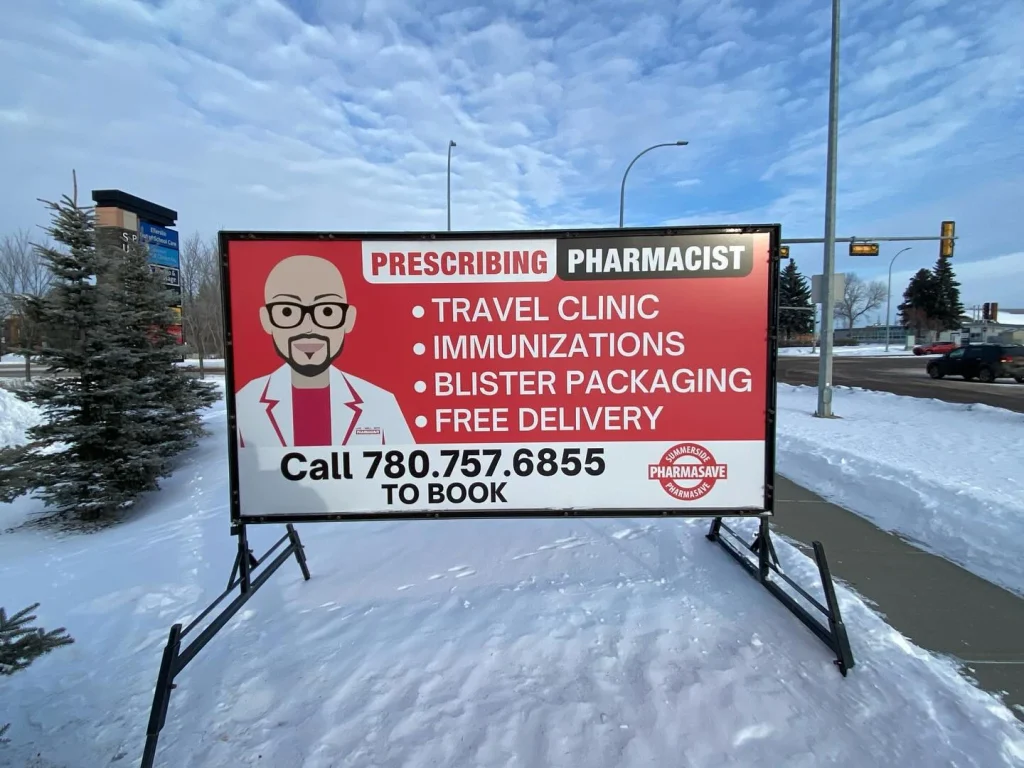 Portable Signs Medicine Hat