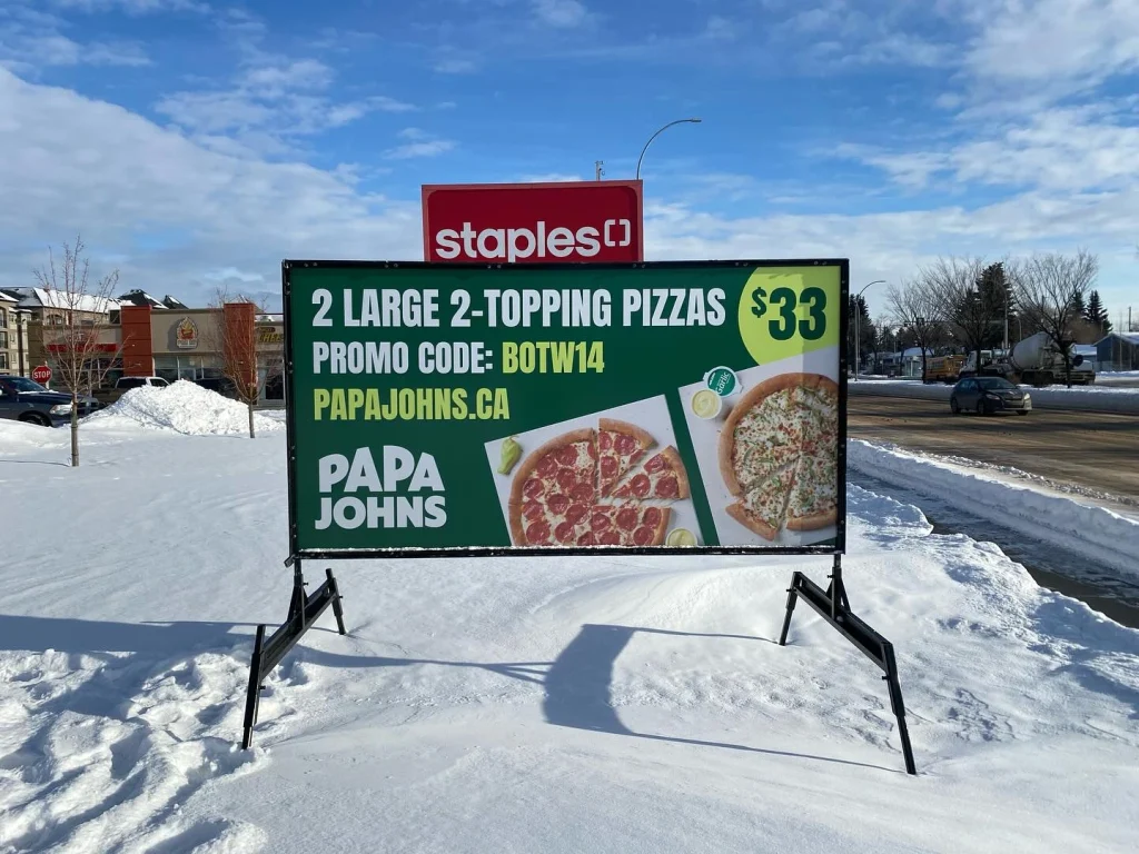 Portable Signs Medicine Hat