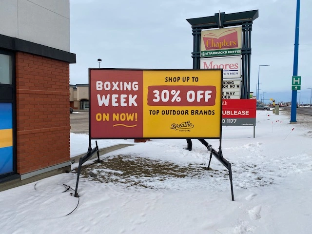 Advertising Portable Street Signs