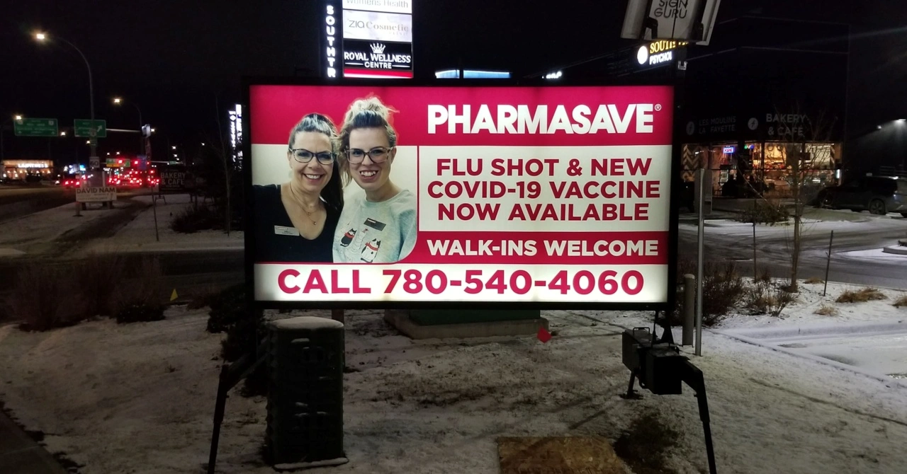 Illuminated Mobile Signs