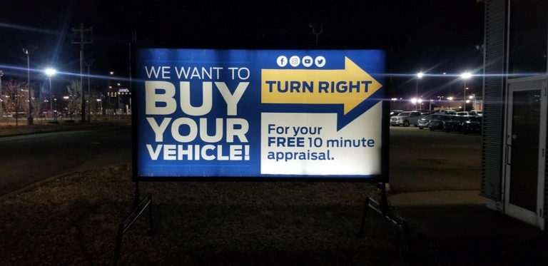 Illuminated Portable Signs Markham