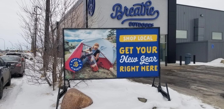Mini Billboard Signs