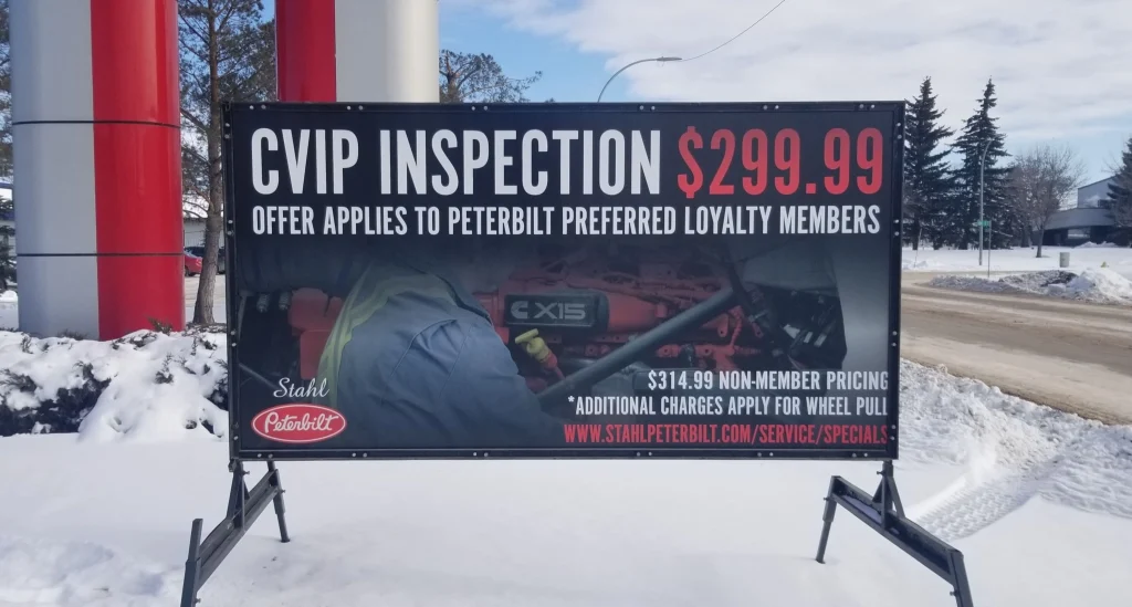 Mini billboard St Albert