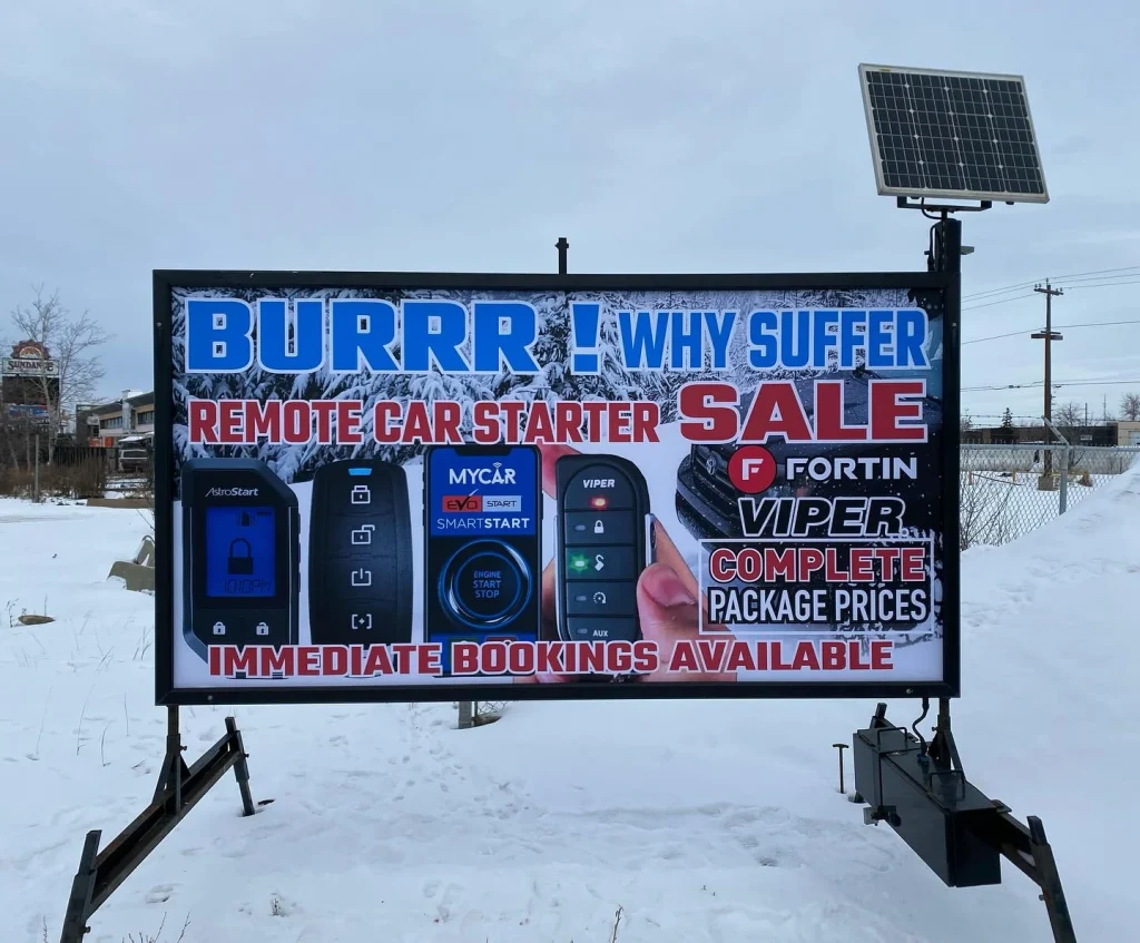 North Battleford Portable Sign Bylaws