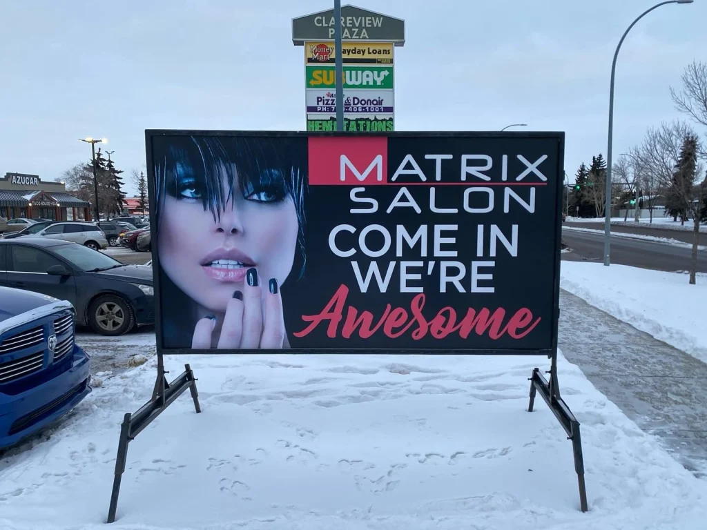 Portable Sign Saskatoon