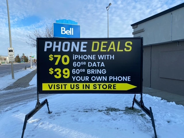 Portable Street Sign