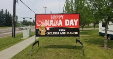 Portable Street Signs Rentals