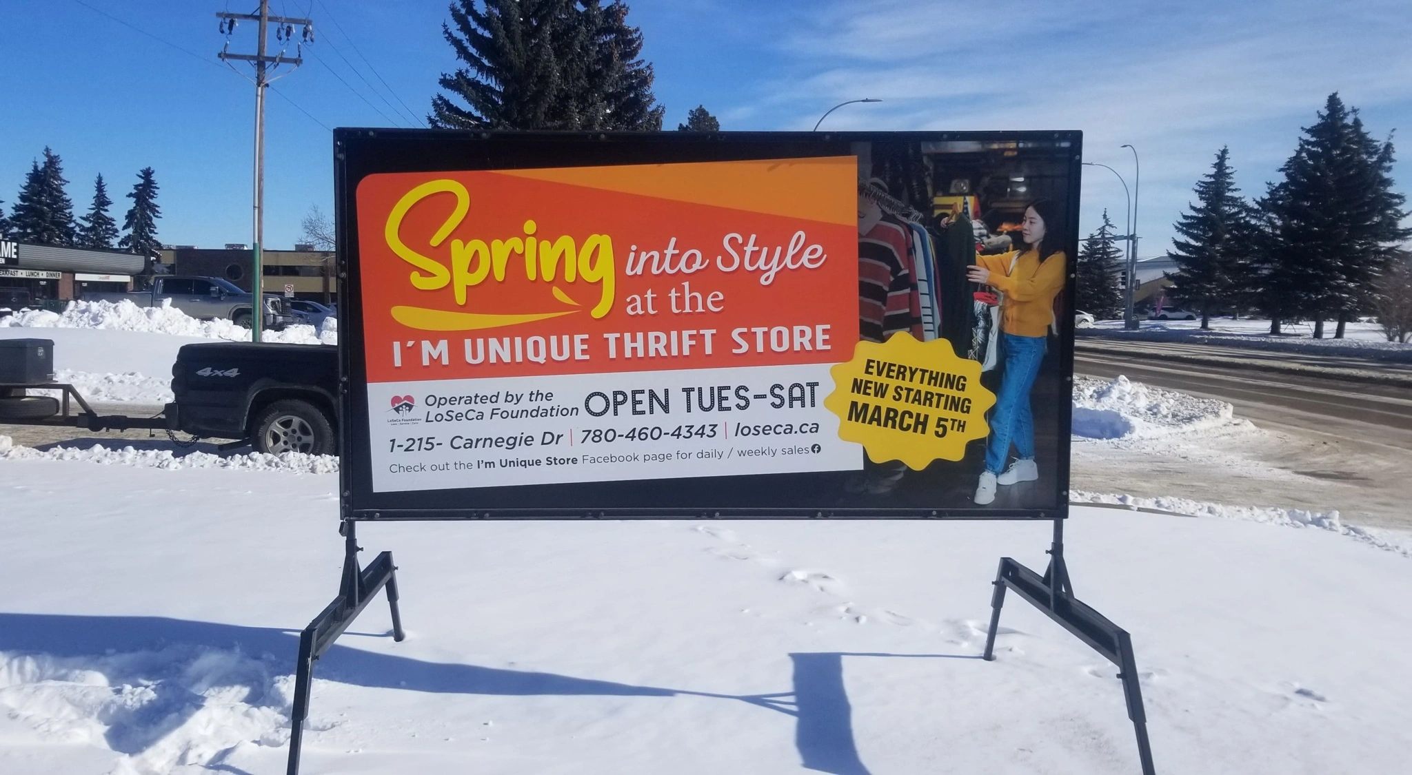Portable Street Signs for Business Advertising