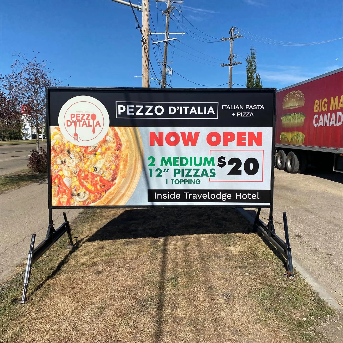 Mini Billboard Sign Rentals Edmonton